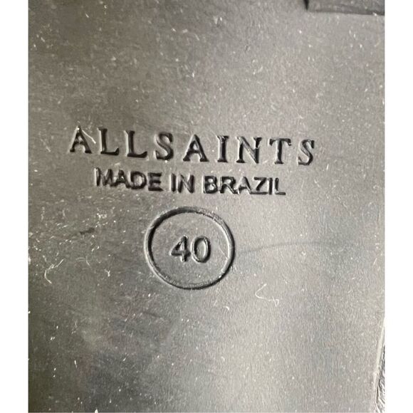 ALLSAINTS Osuna Multi Strap High-Heel Sandals in Black NWOB Size 40/9 - Picture 8 of 8